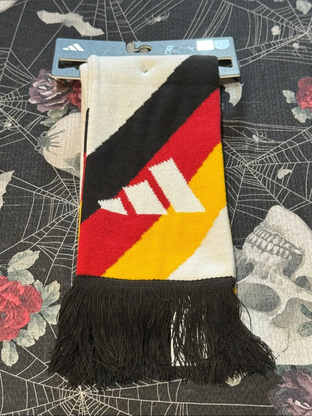 NWT ADIDAS OFFICIAL 2026 WORLD CUP FEDERATION GERMANY NATIONAL TEAM SCARF